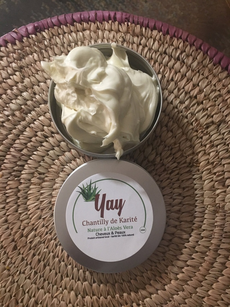 Crème de Karité Nature Aloès Vera